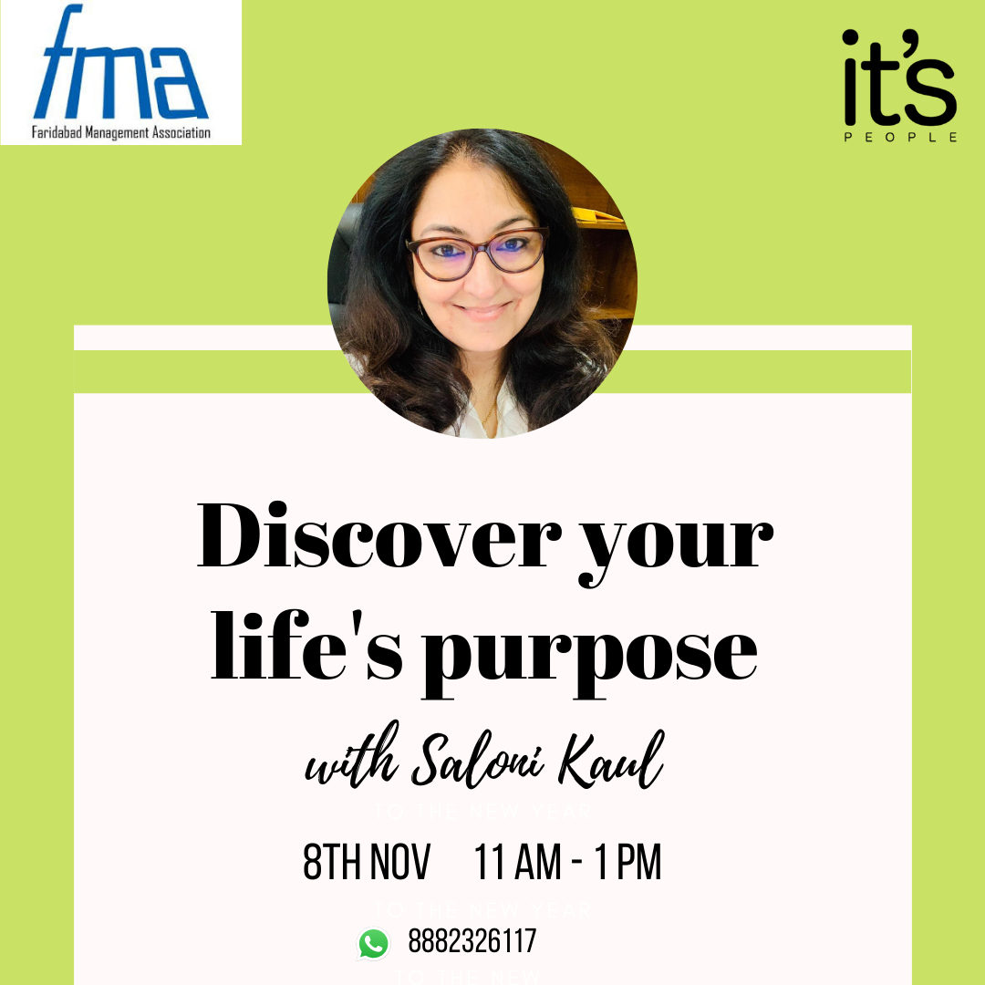 Virtual Event on : Discovering Lifes Purpose