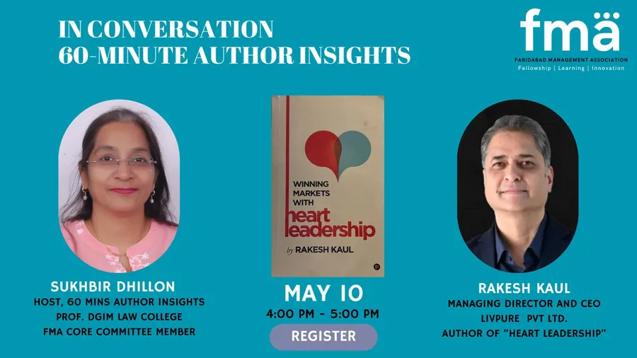 Monthly Series – In Conversation 60-Minute Author Insights – May 2025