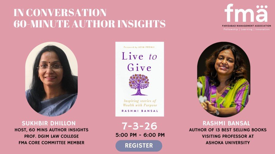 In Conversation – 60 Minutes Author Insights - March 2026
