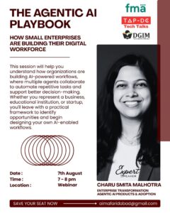 7th August 2026-Agentic AI Playbook-Cjaru Smita Malhotra