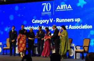 BestKNAAawardRunnersUp-CatV-FaridabadManagementAssociation